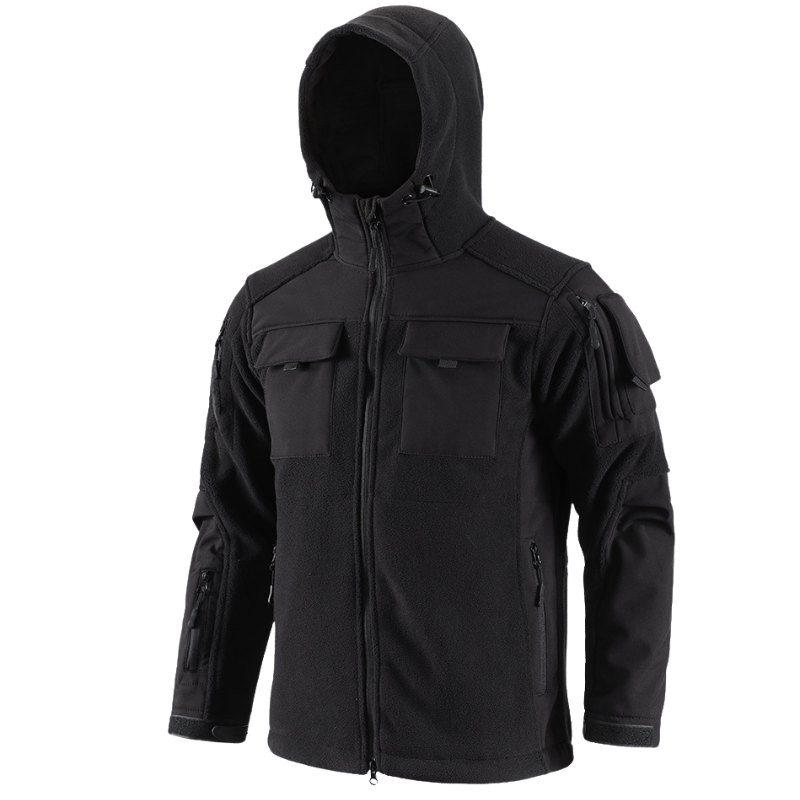 Fleecejacke camo herren Softshell