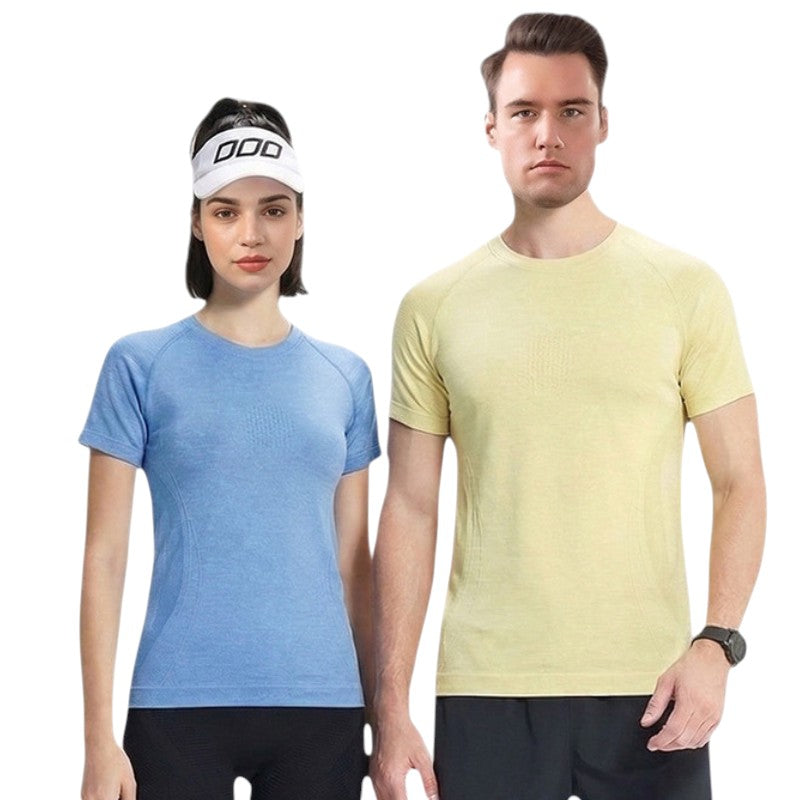 T-Shirt mit Merinowolle Sport