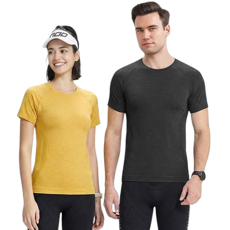 T-Shirt mit Merinowolle Sport