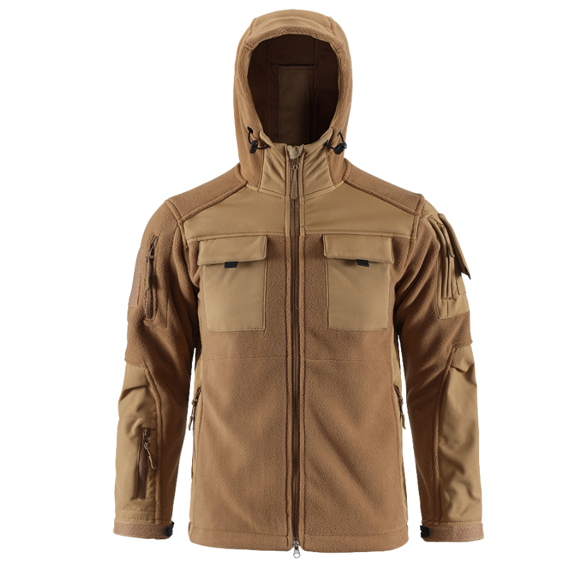 Fleecejacke camo herren Softshell