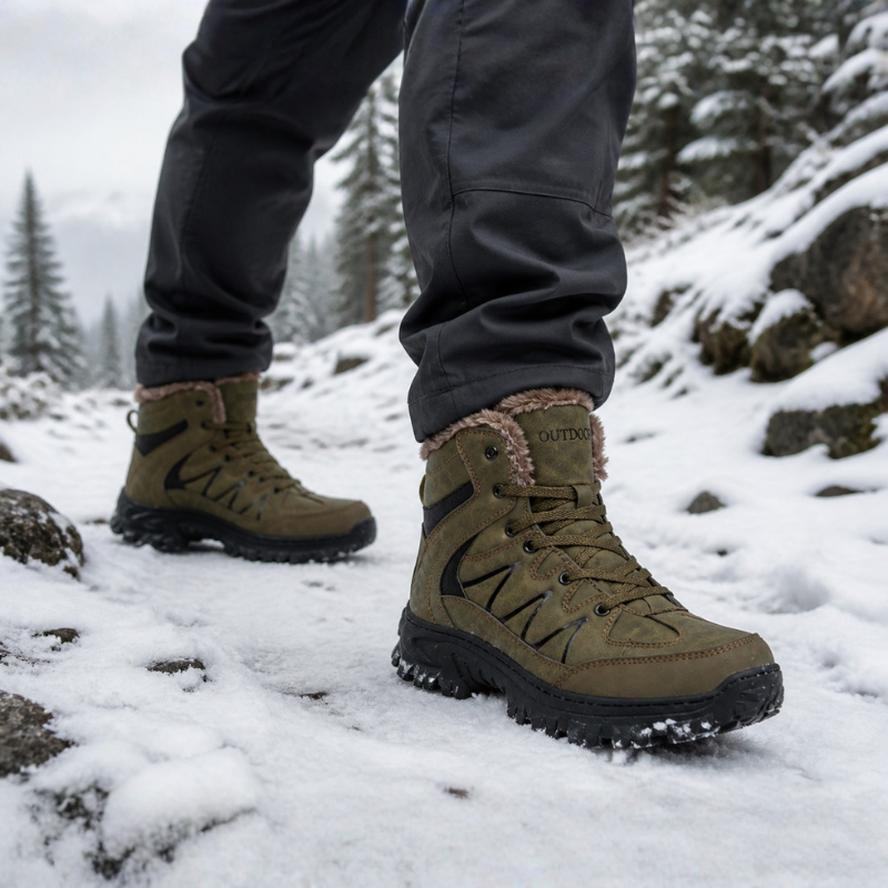 Winterwanderschuhe outdoor grün
