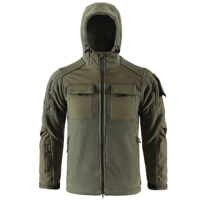 Fleecejacke camo herren Softshell