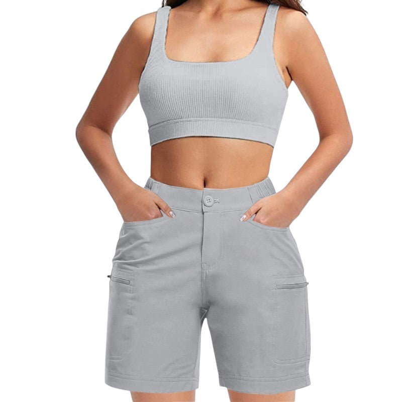 Wandershorts Damen Natur
