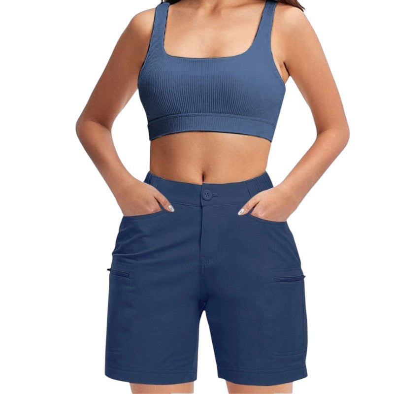 Wandershorts Damen Natur