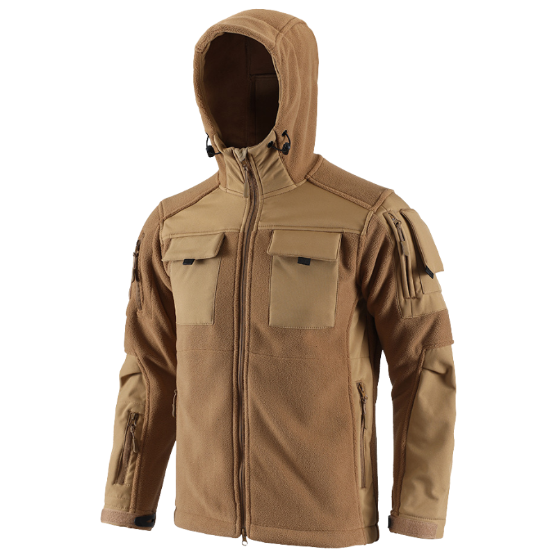 Fleecejacke camo herren Softshell