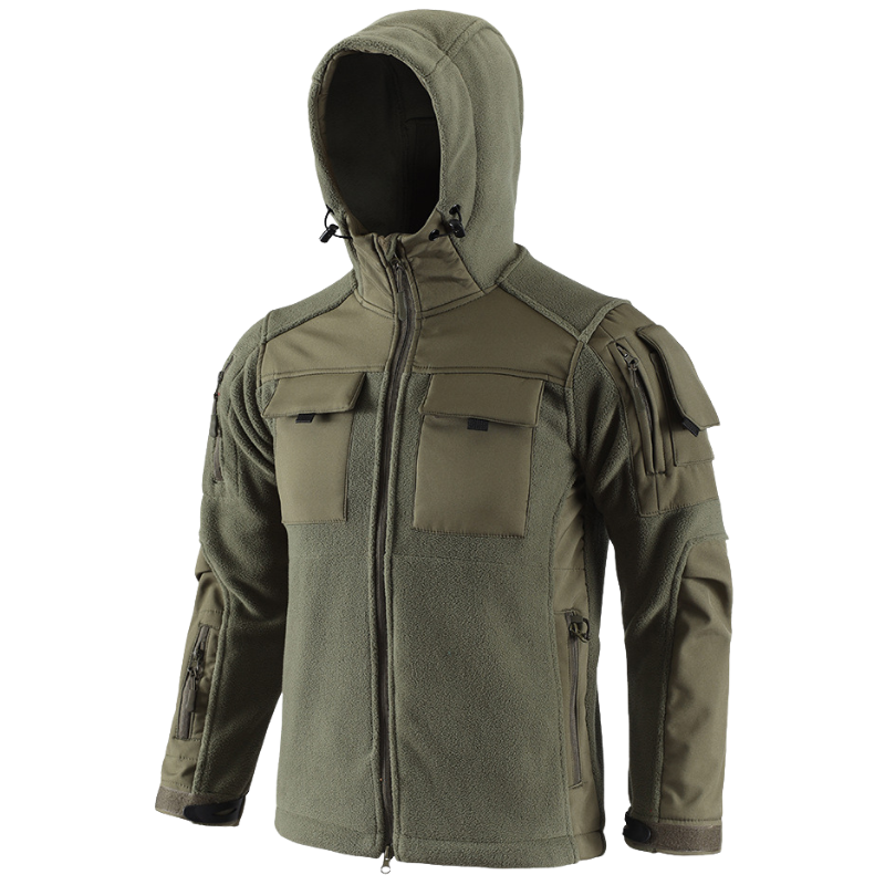 Fleecejacke camo herren Softshell