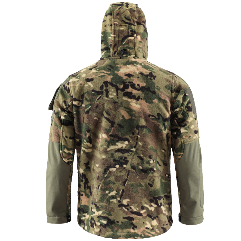 Fleecejacke camo herren Softshell