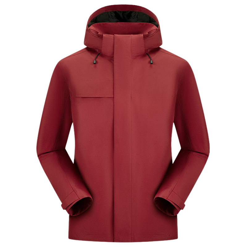 Regenjacke Wandern mit versiegelten Nähten