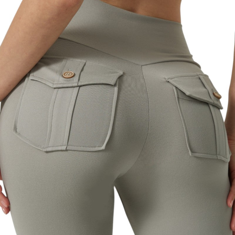 Wander Leggings Damen mit Tasche