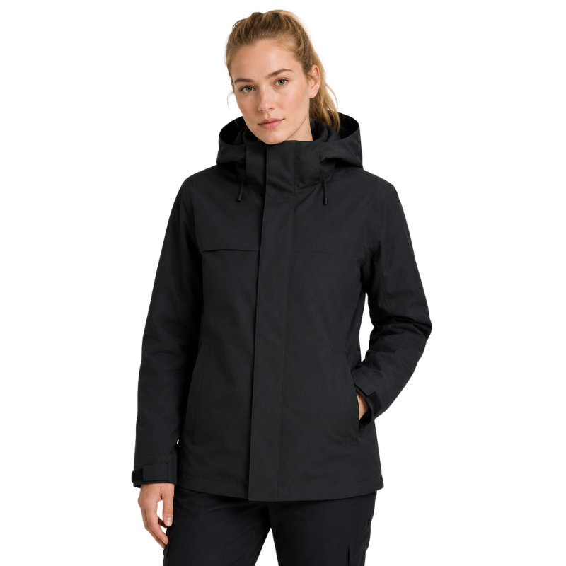 Regenjacke Wandern mit versiegelten Nähten