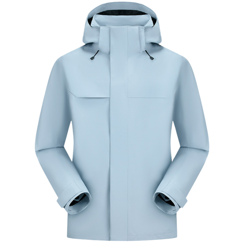 Regenjacke Wandern mit versiegelten Nähten
