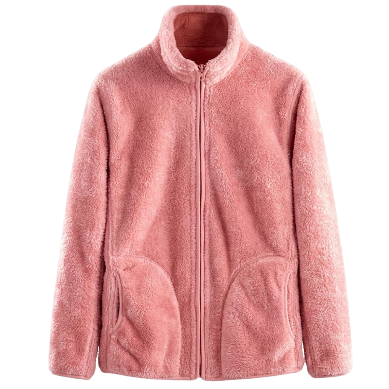 Fleecejacke damen reversibel