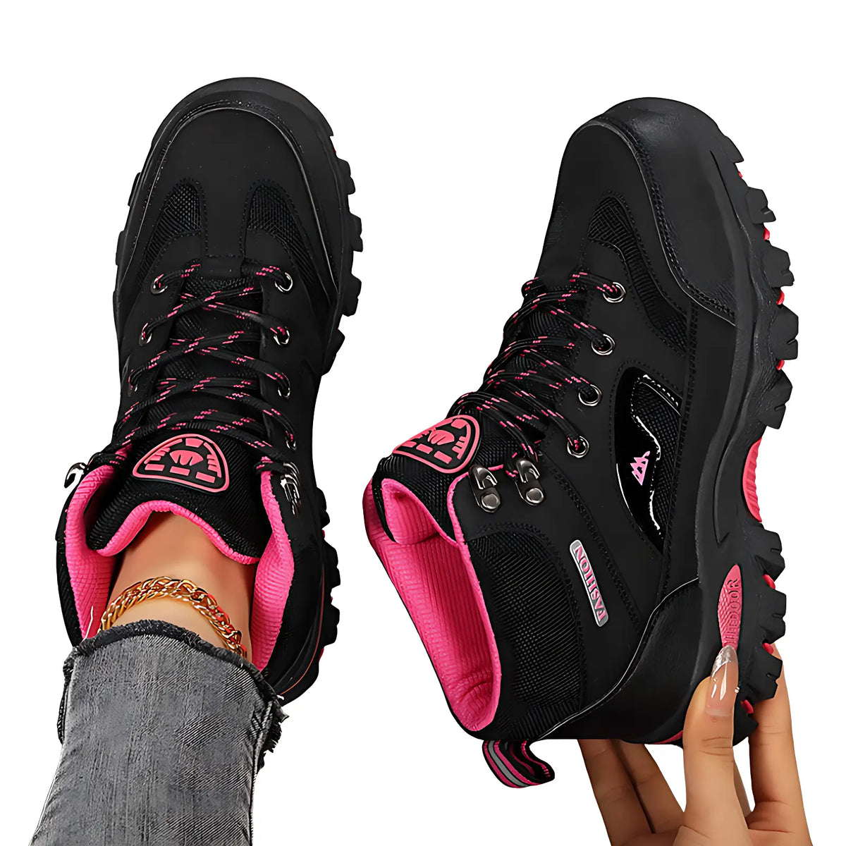 Wanderschuhe Knöchelhoch Damen