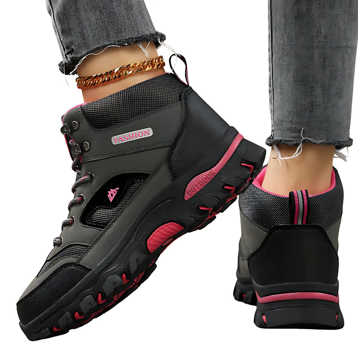 Wanderschuhe Knöchelhoch Damen