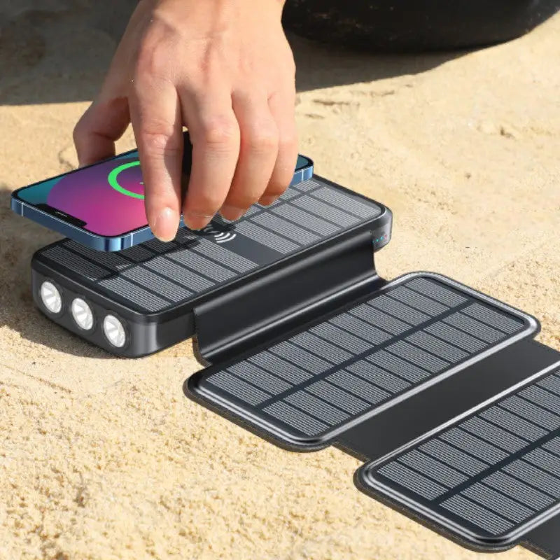 Tragbare Solarbatterie