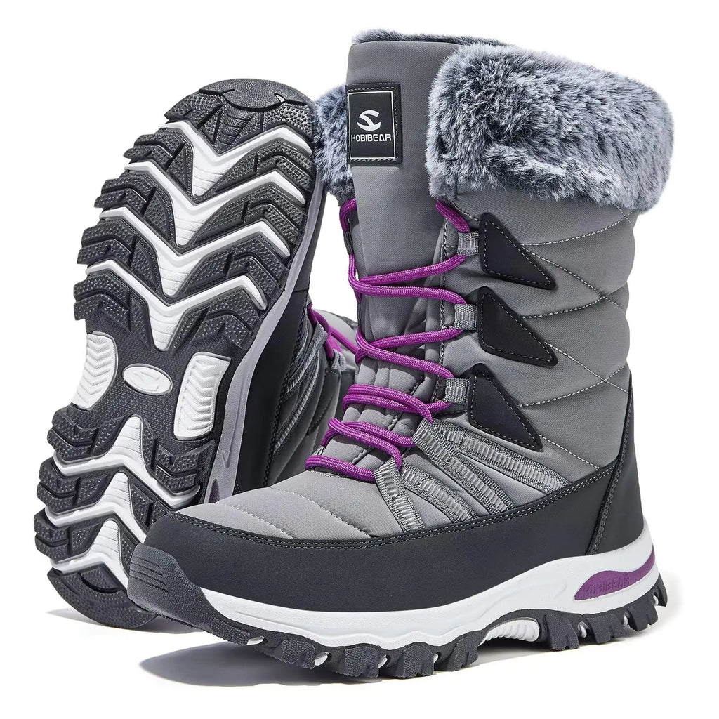 Winterstiefel Damen gefüttert Extreme Kälte