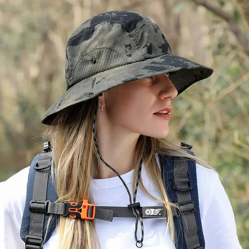 Buschhut Camouflage Damen