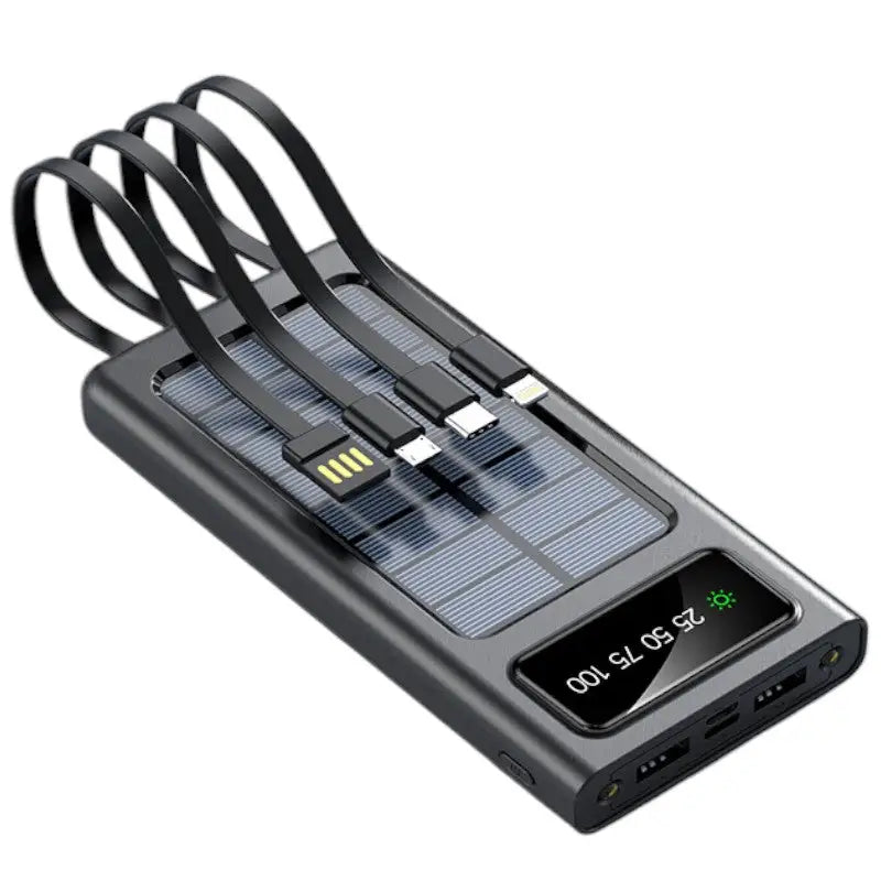 Solar-Ladegerät mit Batterie