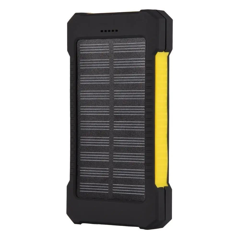 10000 Mah Solar Powerbank in Gelb