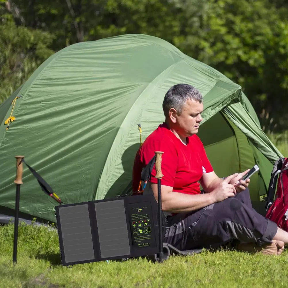 Solar-Ladegerät Für Outdoor-Aktivitäten