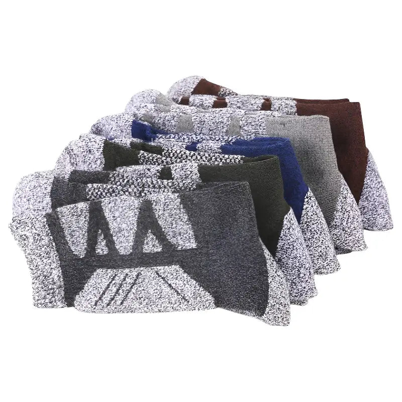 5er-Pack Wandersocken Baumwolle