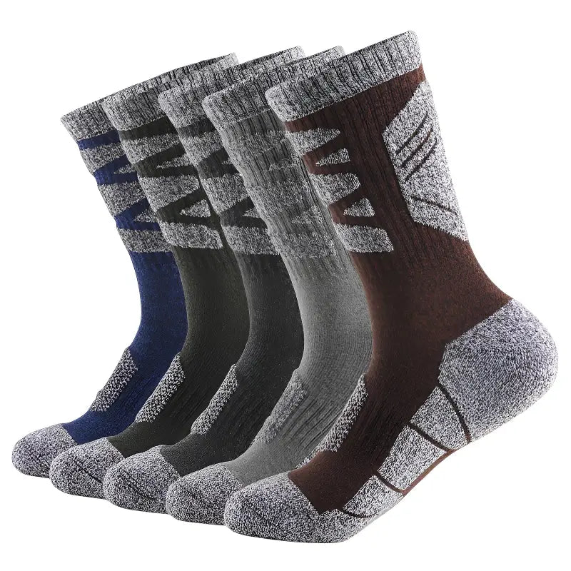 5er-Pack Wandersocken Baumwolle