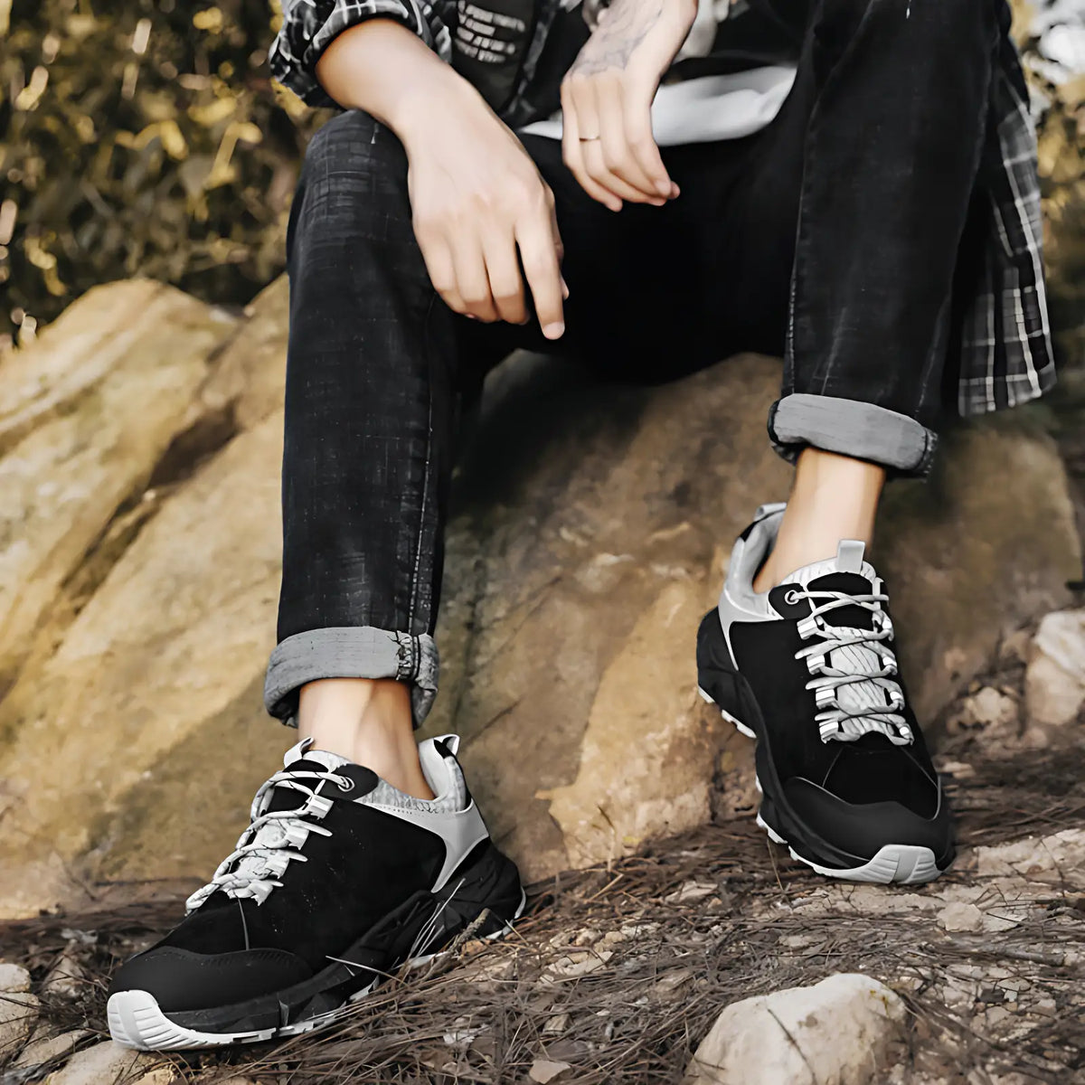 Wanderhalbschuh Herren