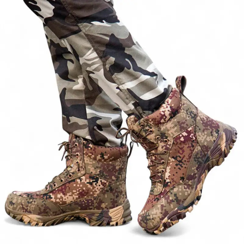 Schuh extreme Kälte Tarnmuster