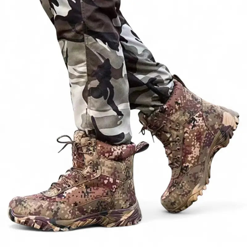 Schuh extreme Kälte Tarnmuster