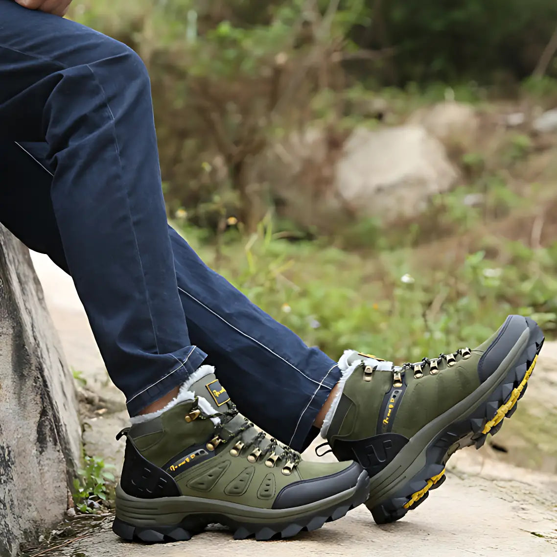 Herrenschuh Extreme Kälte