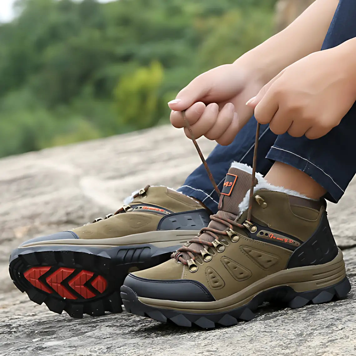 Herrenschuh Extreme Kälte