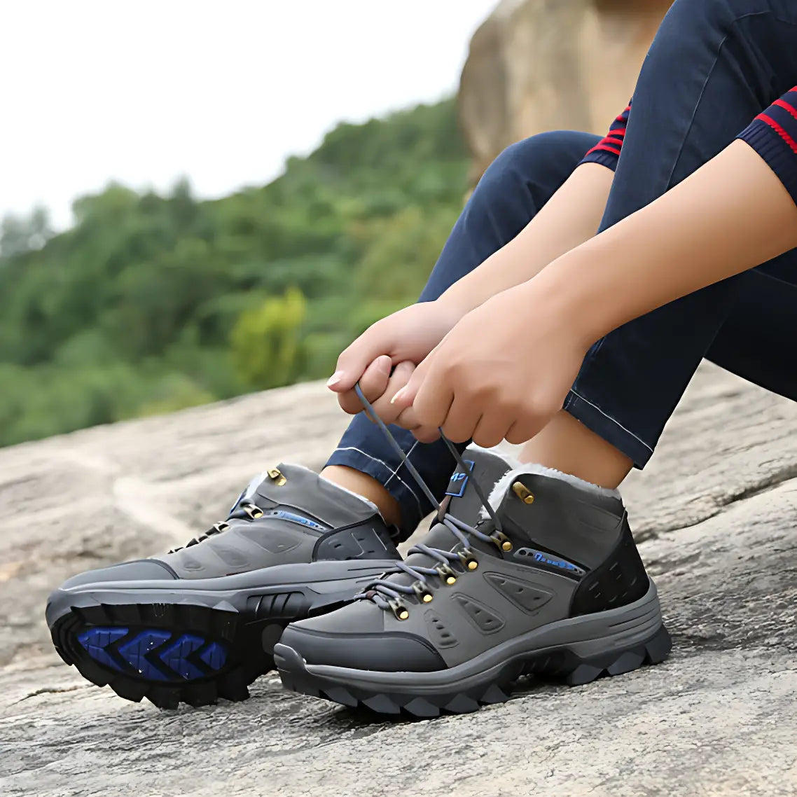 Herrenschuh Extreme Kälte