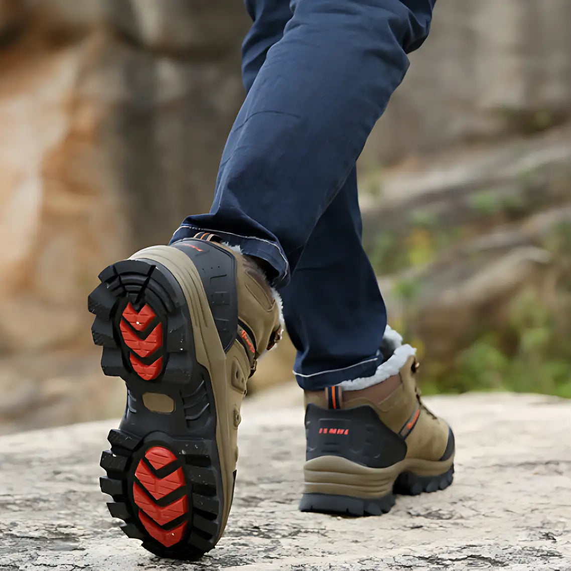 Herrenschuh Extreme Kälte