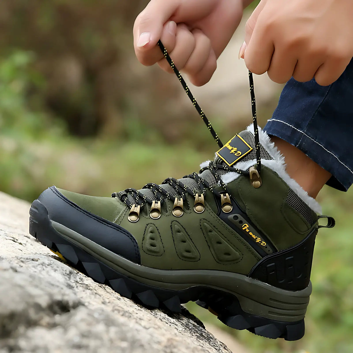 Herrenschuh Extreme Kälte