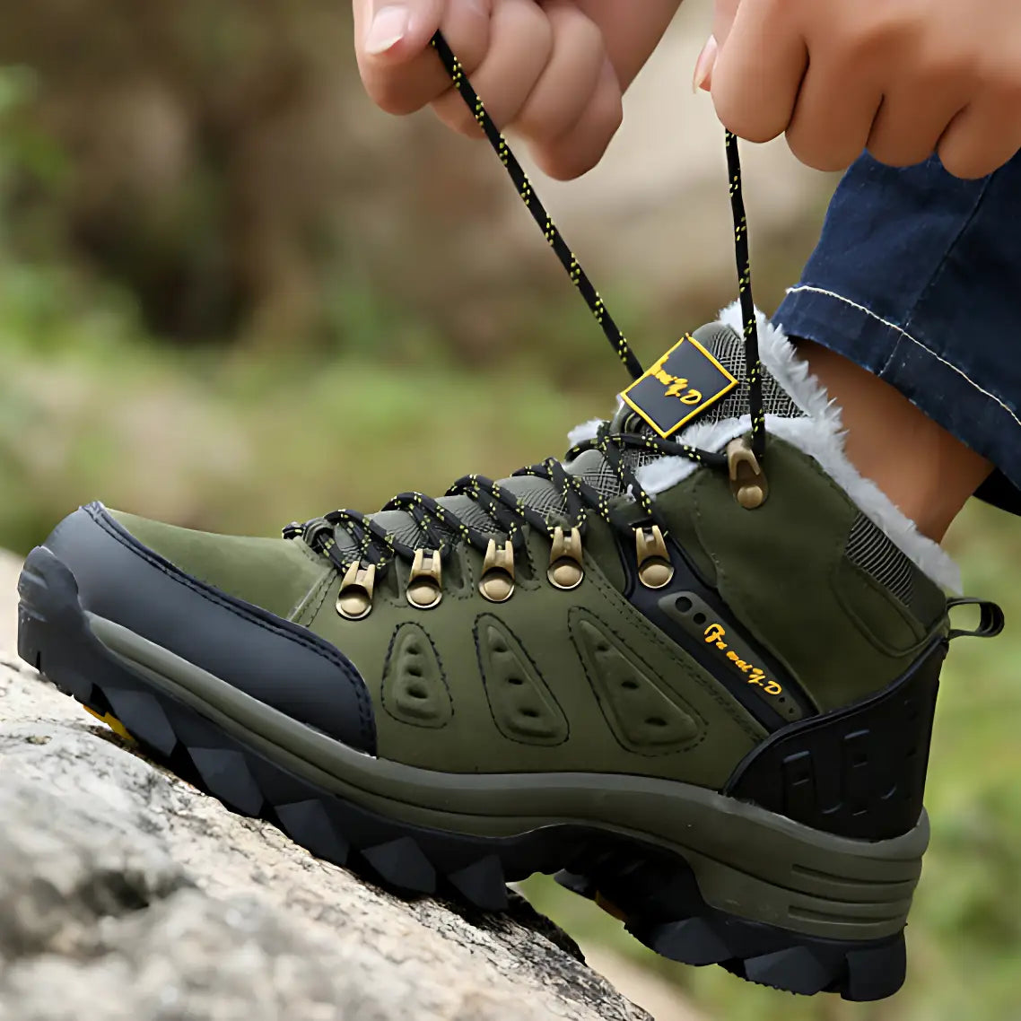 Herrenschuh Extreme Kälte