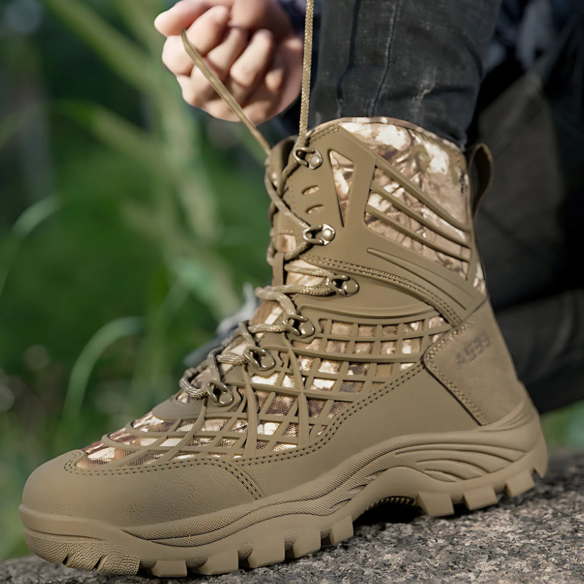 Französischer Militärschuh