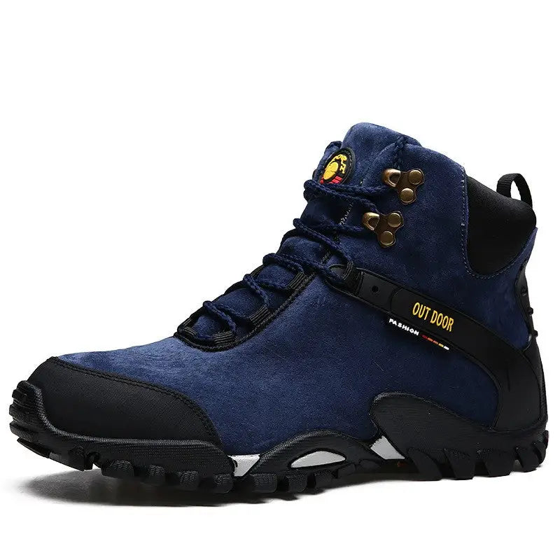 Wanderschuh Blau Herren