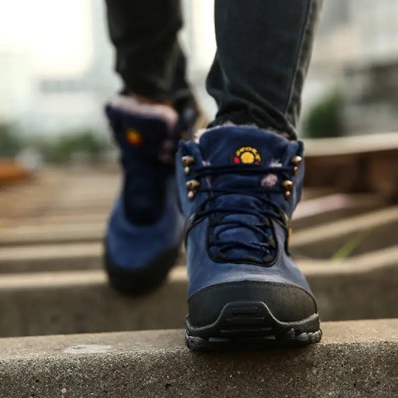 Wanderschuh Blau Herren