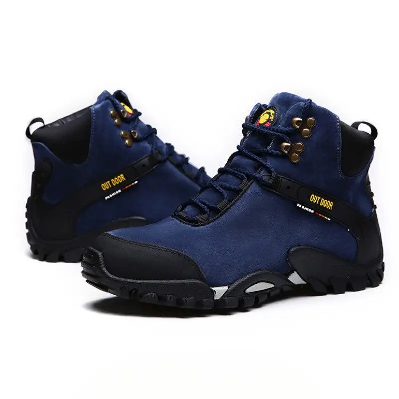 Wanderschuh Blau Herren