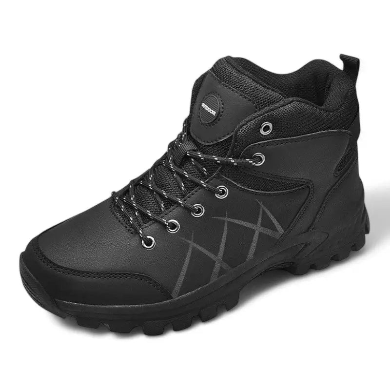 Wanderschuhe Damen Hoch - Rückansicht