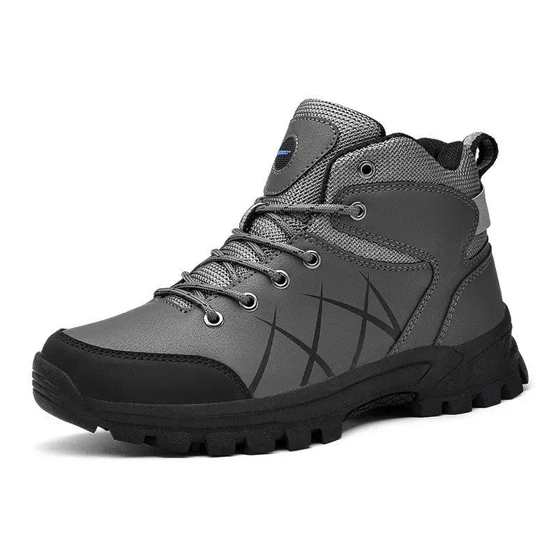 Wanderschuhe Damen Hoch in Grau