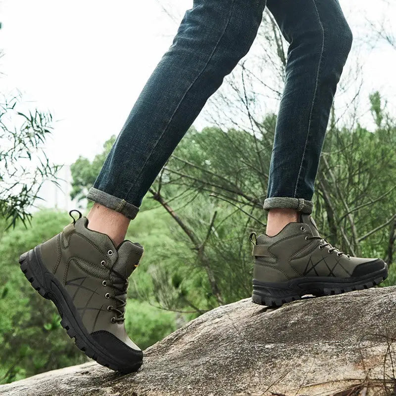Wanderschuhe Damen Hoch - Nahaufnahme (2)
