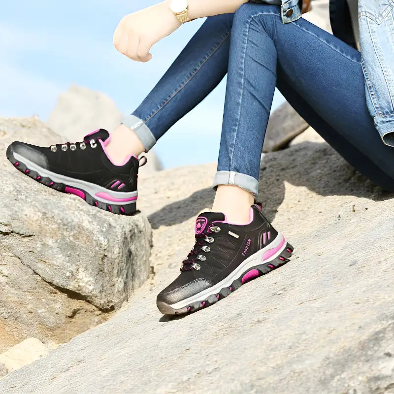 Wanderschuh Schwarz Damen