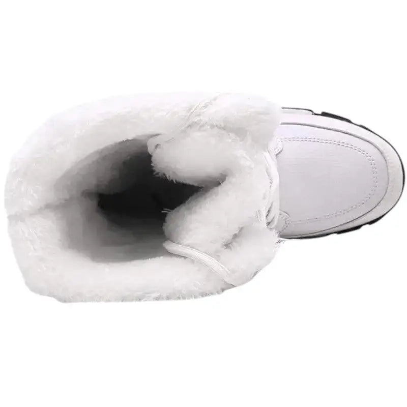 Gefütterte Damenschuhe Extreme Kälte