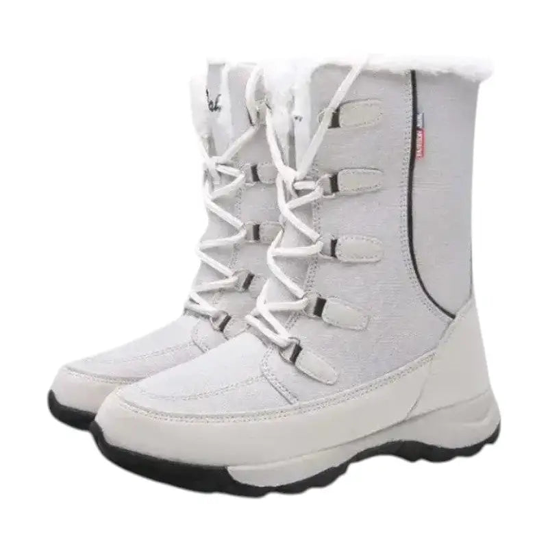 Gefütterte Damenschuhe Extreme Kälte