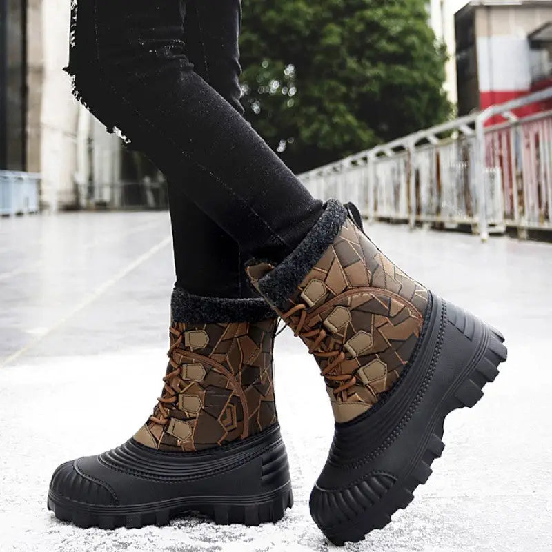 Rutschfeste Schuhe für extreme Kälte
