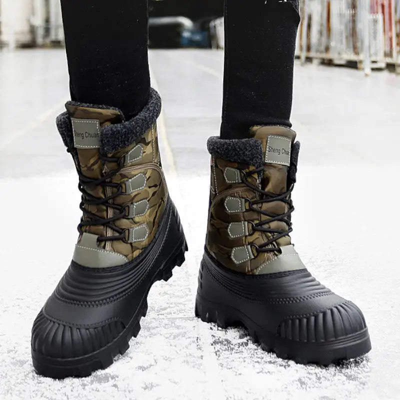 Rutschfeste Schuhe für extreme Kälte