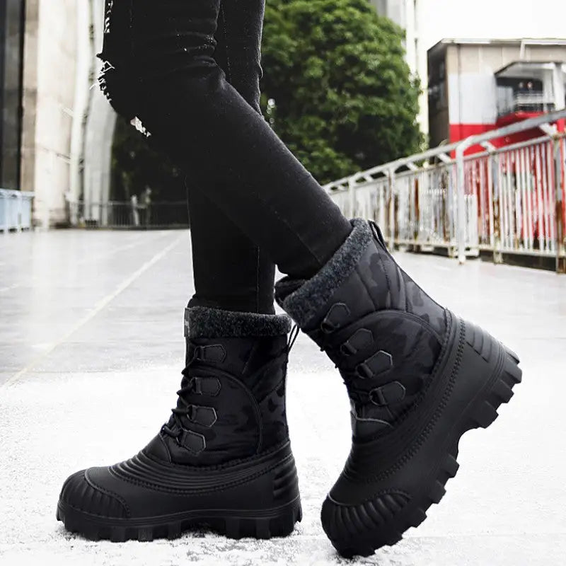 Rutschfeste Schuhe für extreme Kälte
