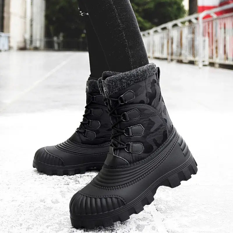 Rutschfeste Schuhe für extreme Kälte