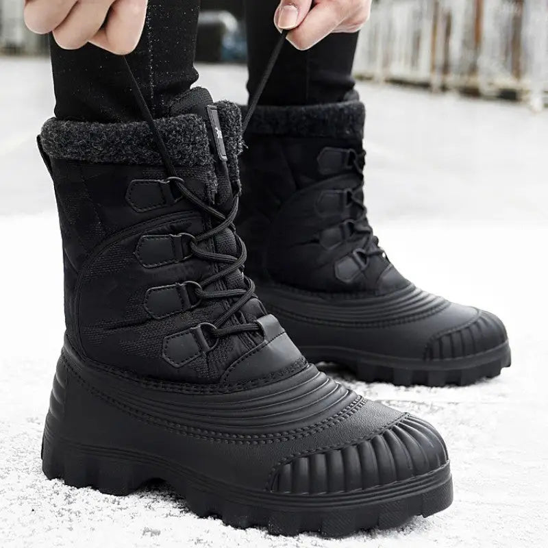 Rutschfeste Schuhe für extreme Kälte